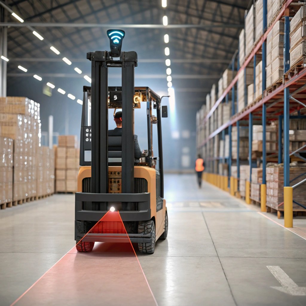 forklift AI Pedestrian Detection System