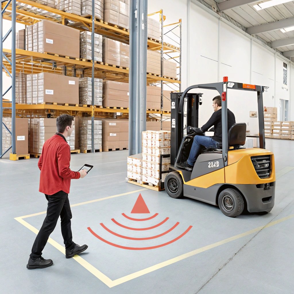 forklift proximity warning system