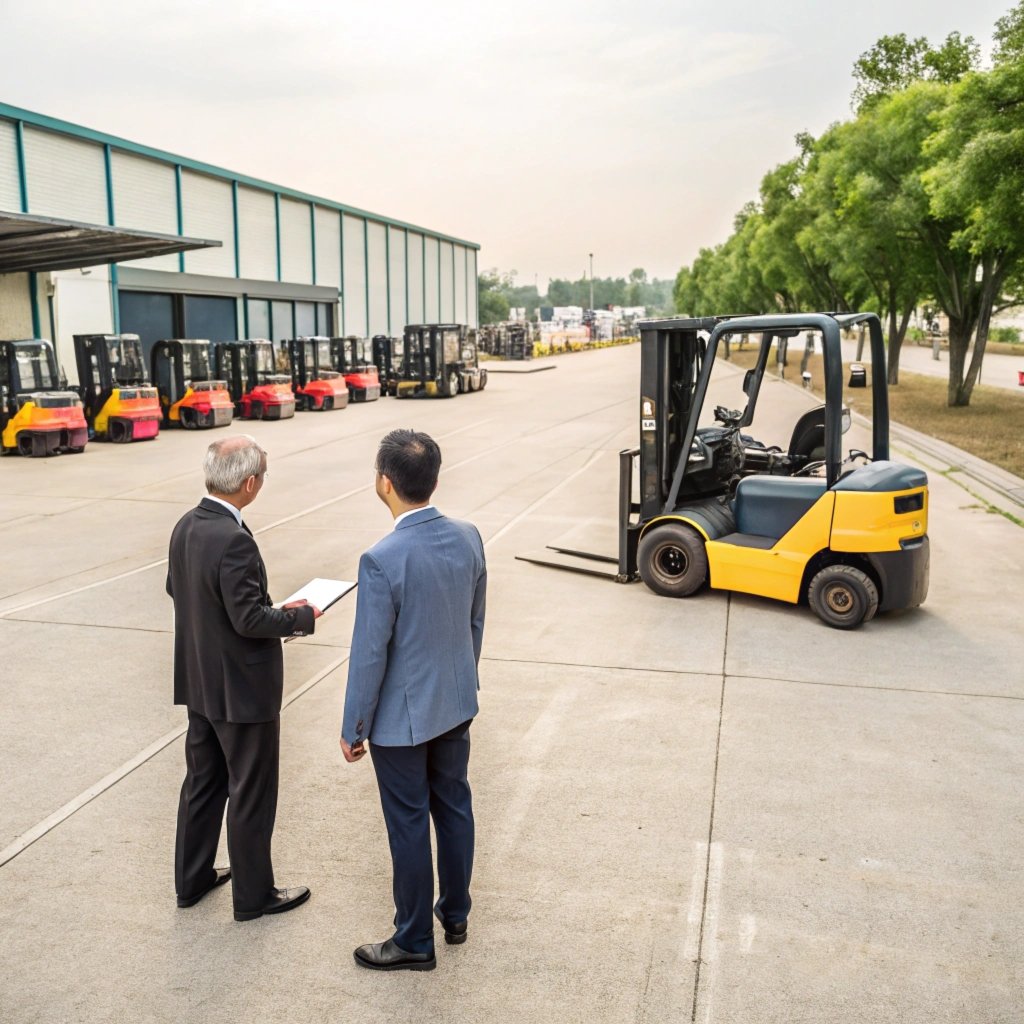 Lease forklift vs buy forklift