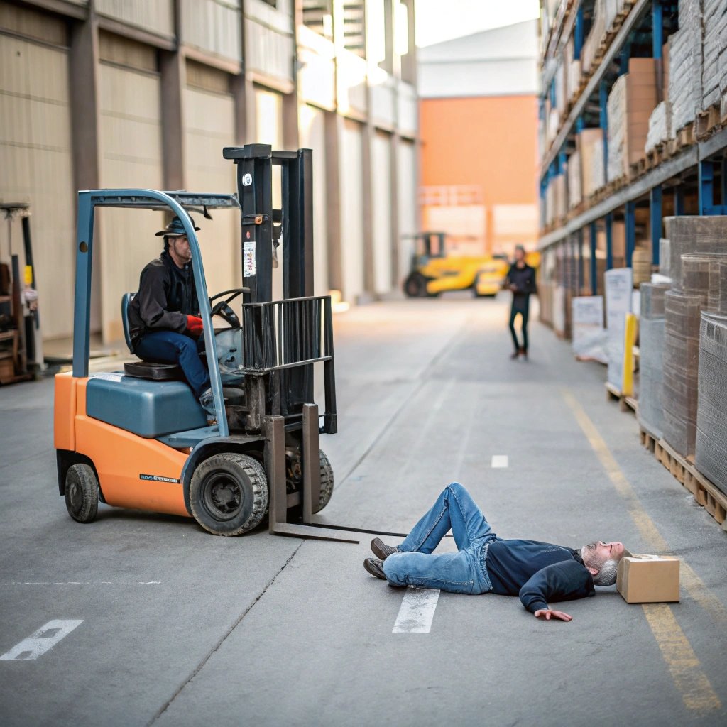 forklift collision accidents