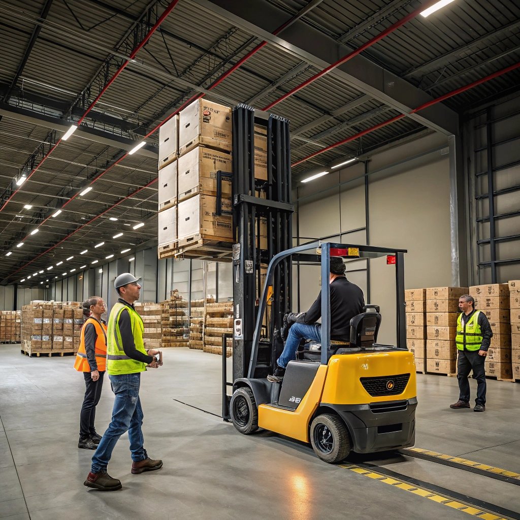 forklift pedestrians safety