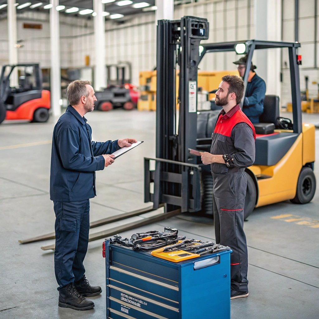 forklift repair service shop