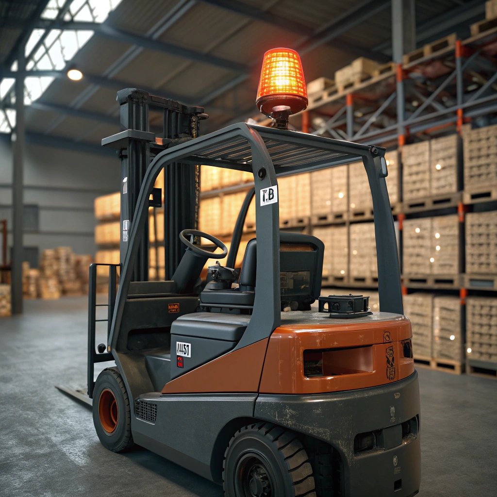 forklift warning light