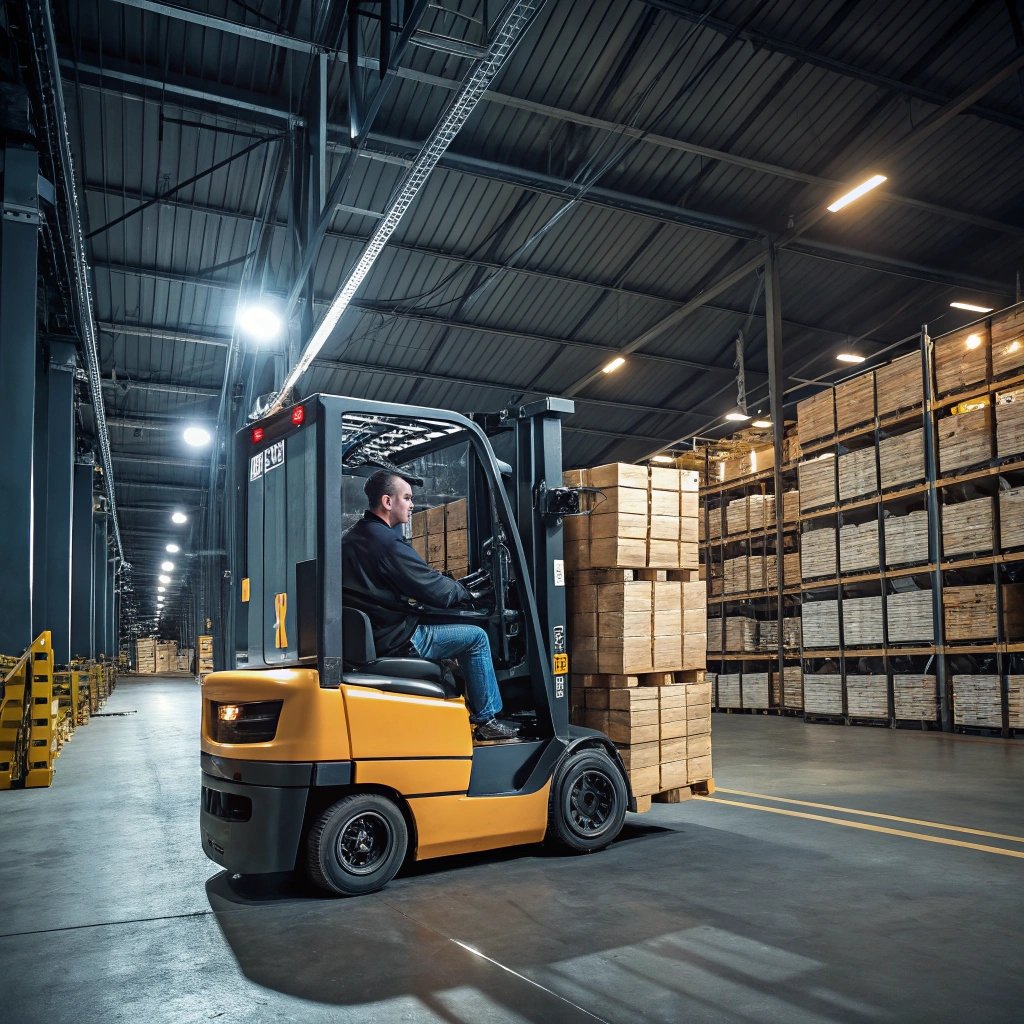 safety device on a forklift