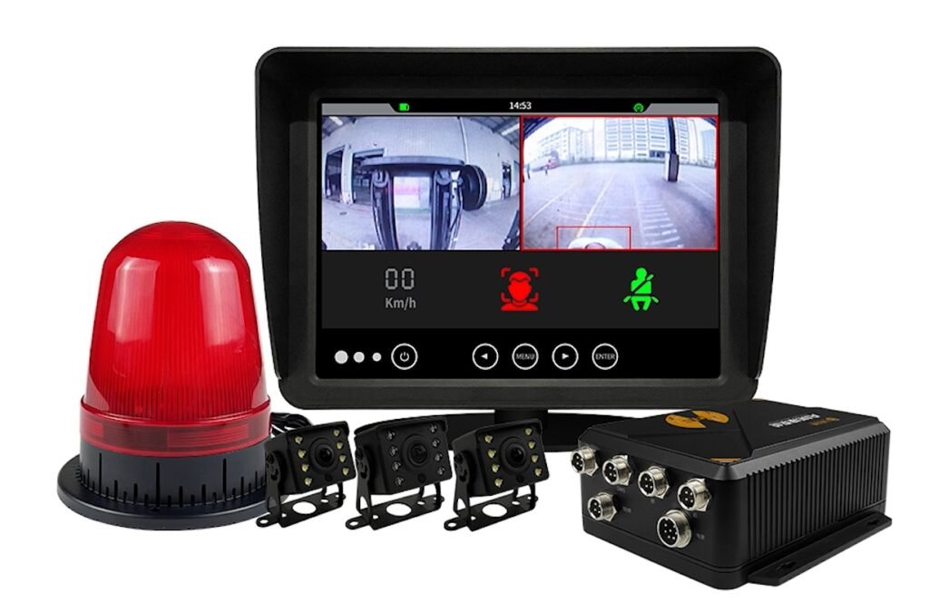 Forklift Pedestrian anti Collision with AI Camera