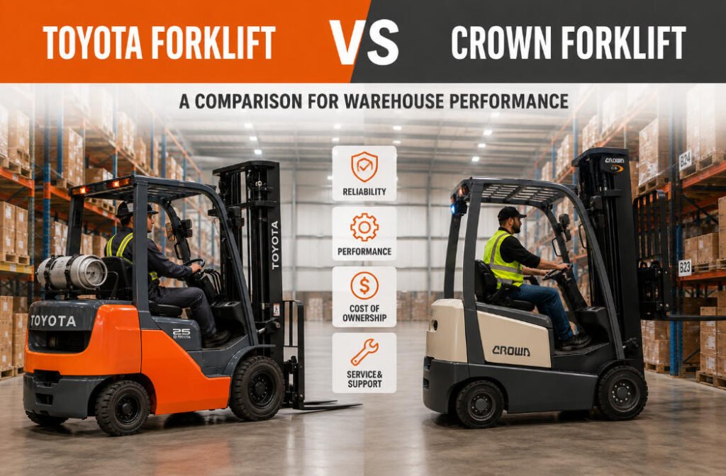 Toyota Forklift Vs Crown Forklift