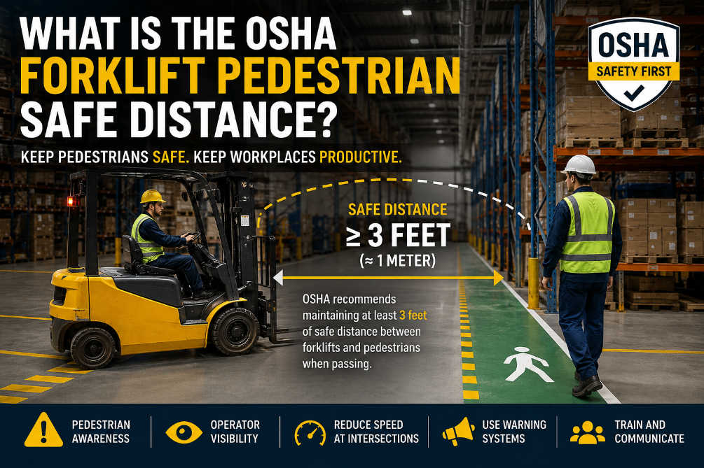 OSHA Forklift Pedestrian Safe Distance