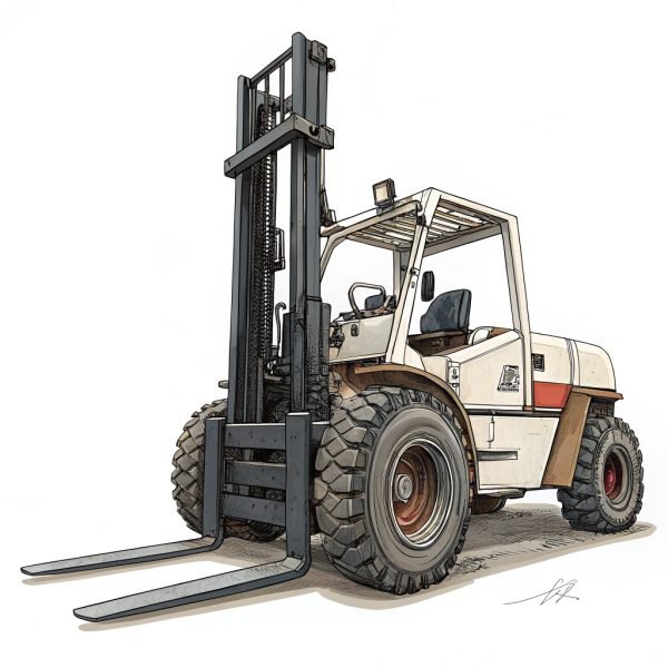 rough terrain forklift