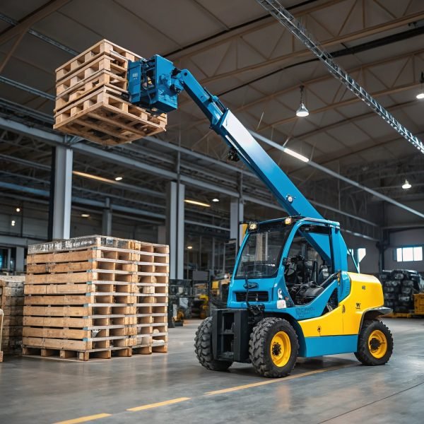 telescopic forklifts photo